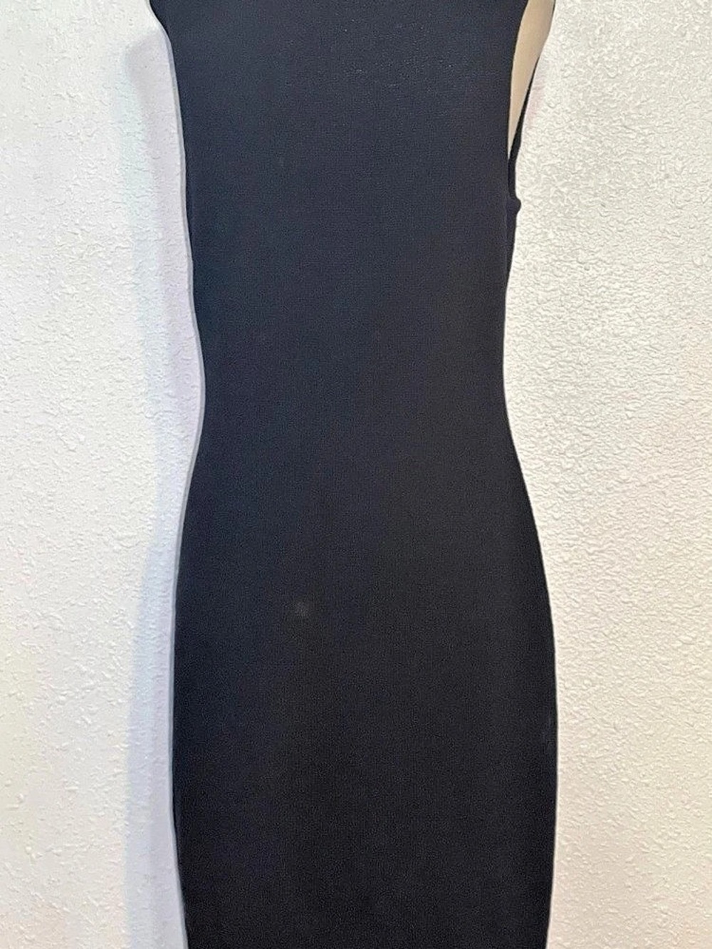 St. John sport black knitted Sleeveless Dress size medium - Picture 5 of 15